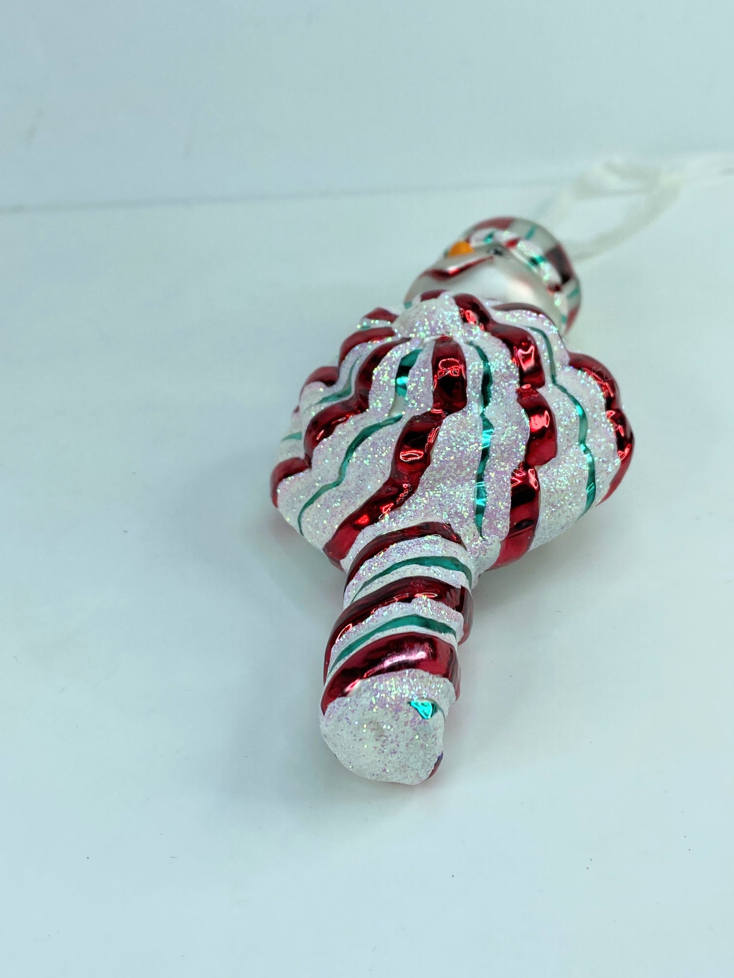 Christopher Radko "Peppermint Swirl" Candy Cane/Christmas Ornament