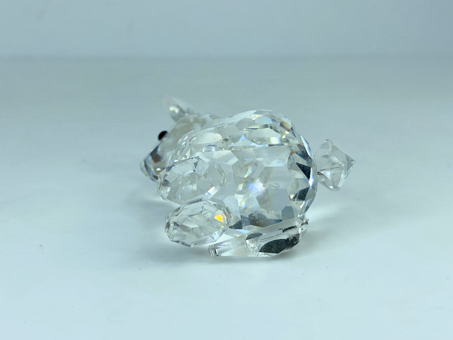 Swarovski Crystal Figurine, Mother Rabbit, (014850) 2" mint, COA, mirror S168