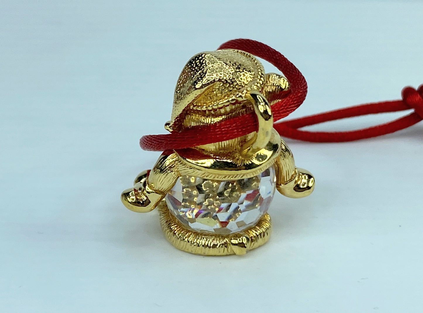 Swarovski Christmas Bear Pendant Chain Limited Edition Savvy in box S163