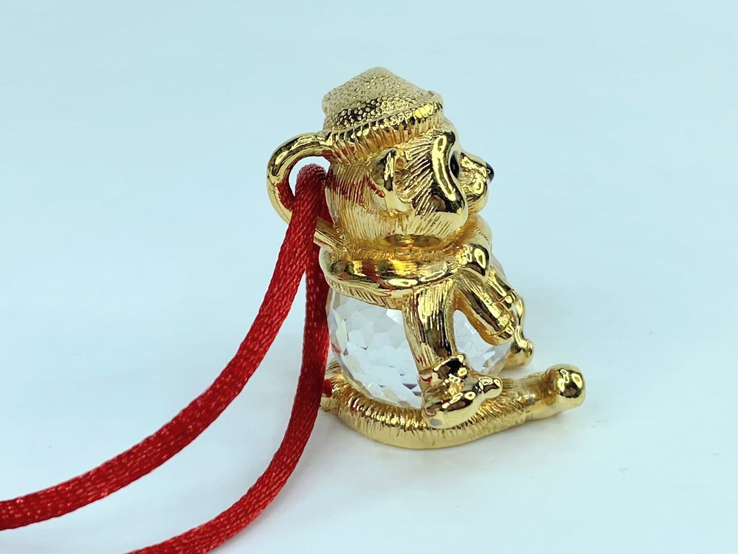 Swarovski Christmas Bear Pendant Chain Limited Edition Savvy in box S163