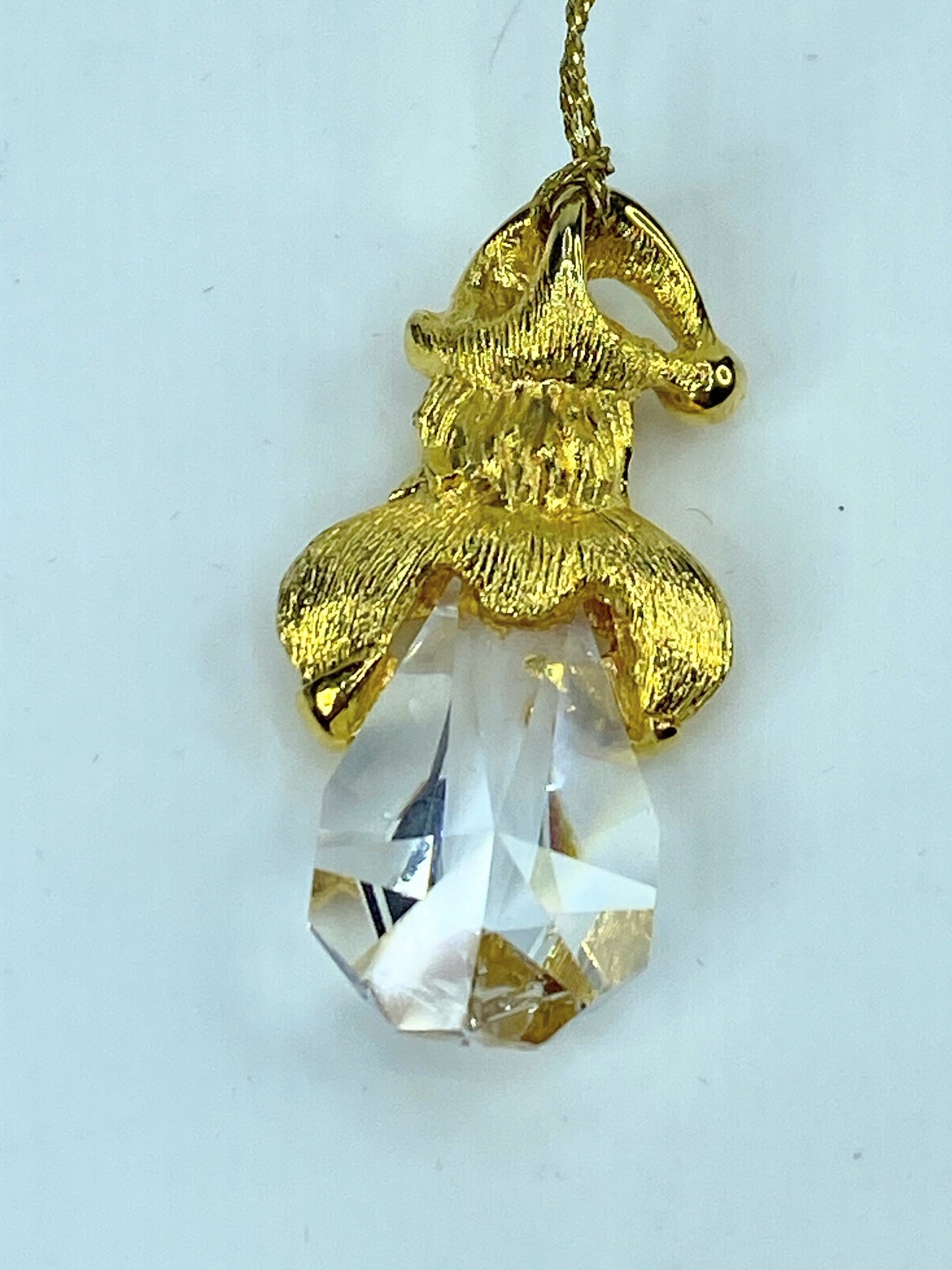 Swarovski crystal Strass collection of Santa Claus pendant & chain in box S162
