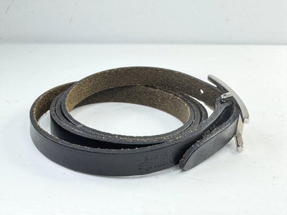 Vintage Hermès Leather Wrap Hapi 3 Bracelet authentic 29.5" with box GS797
