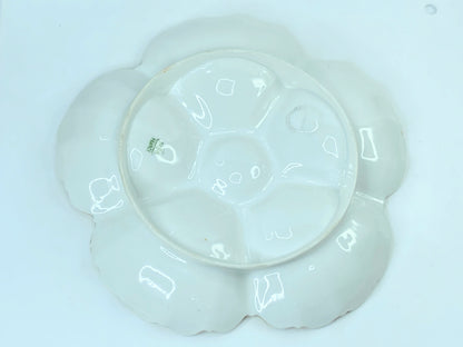 Antique French Limoges Porcelain Oyster Plate by "M. Redon, " circa 1870 A429