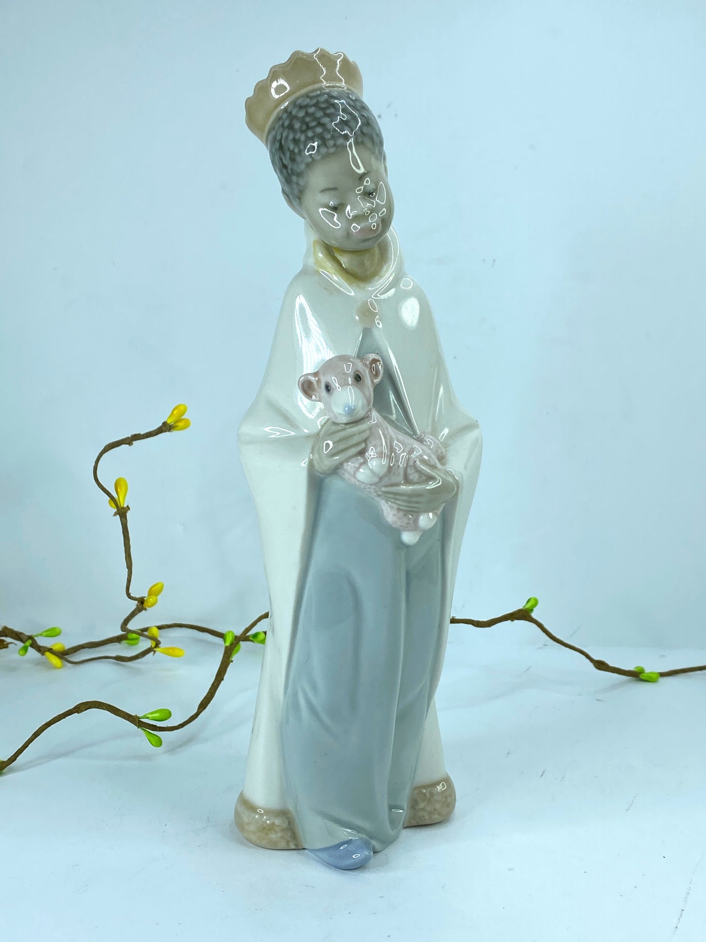 Lladro Figurine 4675 Baltasar Belen King Nativity Figurine Mint condition A216