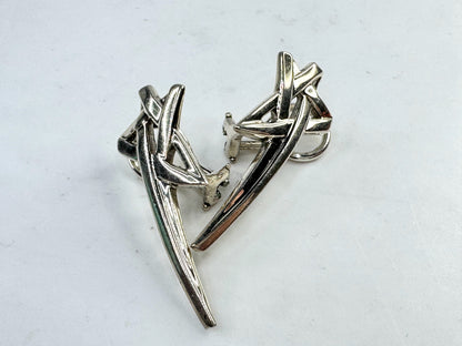 Vintage Tiffany & Co Paloma Picasso Sterling Starfish Clip-On Earrings JR1619