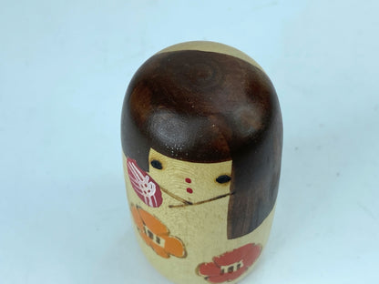 Japanese Creative Kokeshi doll by Isamu Yamakawa "Miniature Sosaku series" A224
