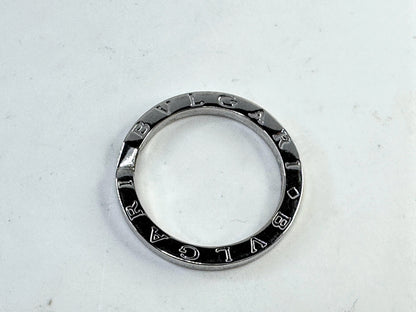 Vintage Bvlgari B.zero1 Sterling Silver Keyring 33.5mm Key Holder SS335