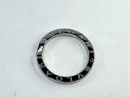 Vintage Bvlgari B.zero1 Sterling Silver Keyring 33.5mm Key Holder SS335