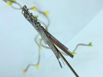 Early century Japanese Bira Kanzashi Geisha Maiko Flyer Hair pin 6 5/8" GS397