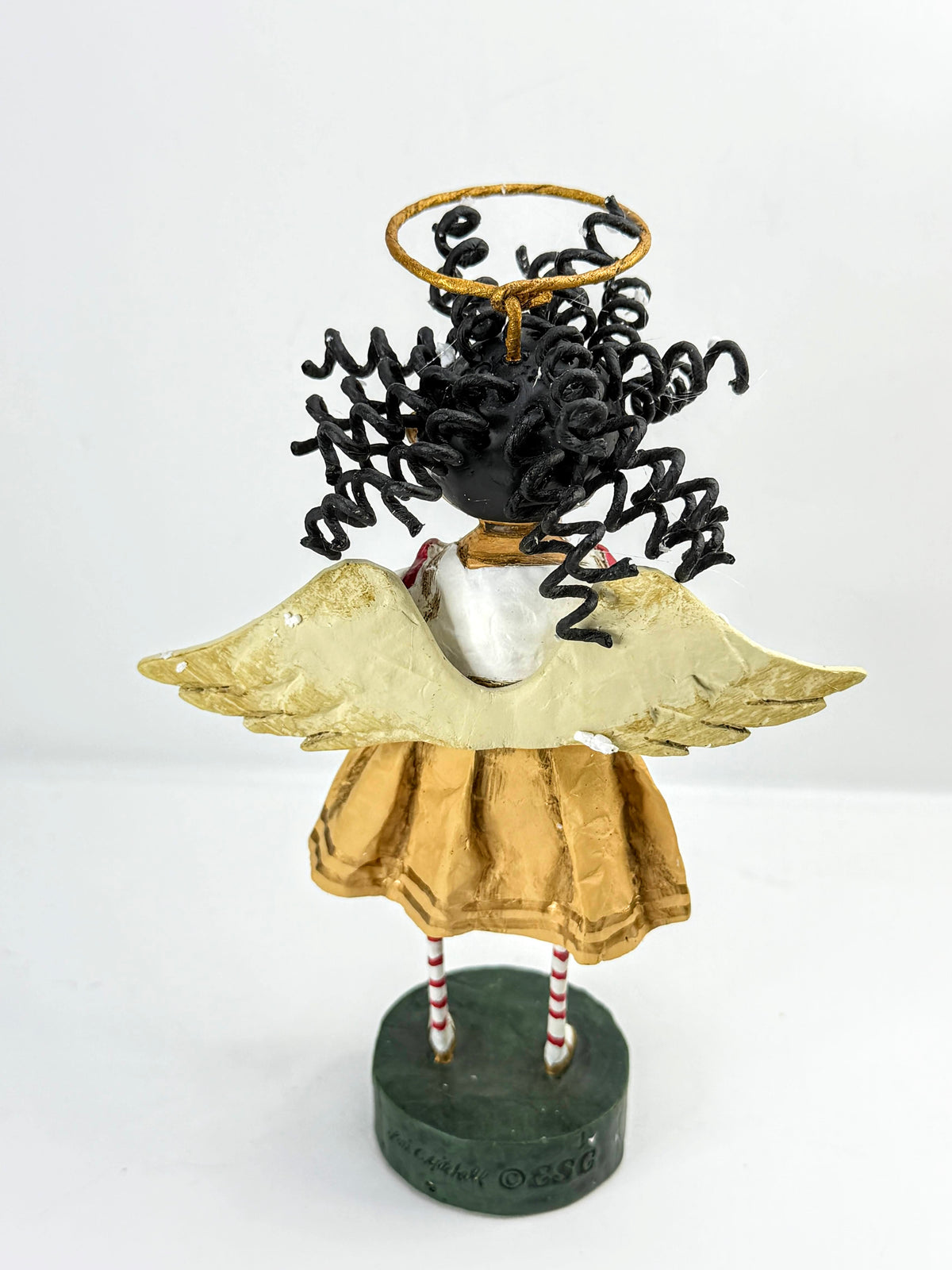 Retired Lori Mitchell Seasons Greetings Angel Sold Out Christmas Figurine A1281