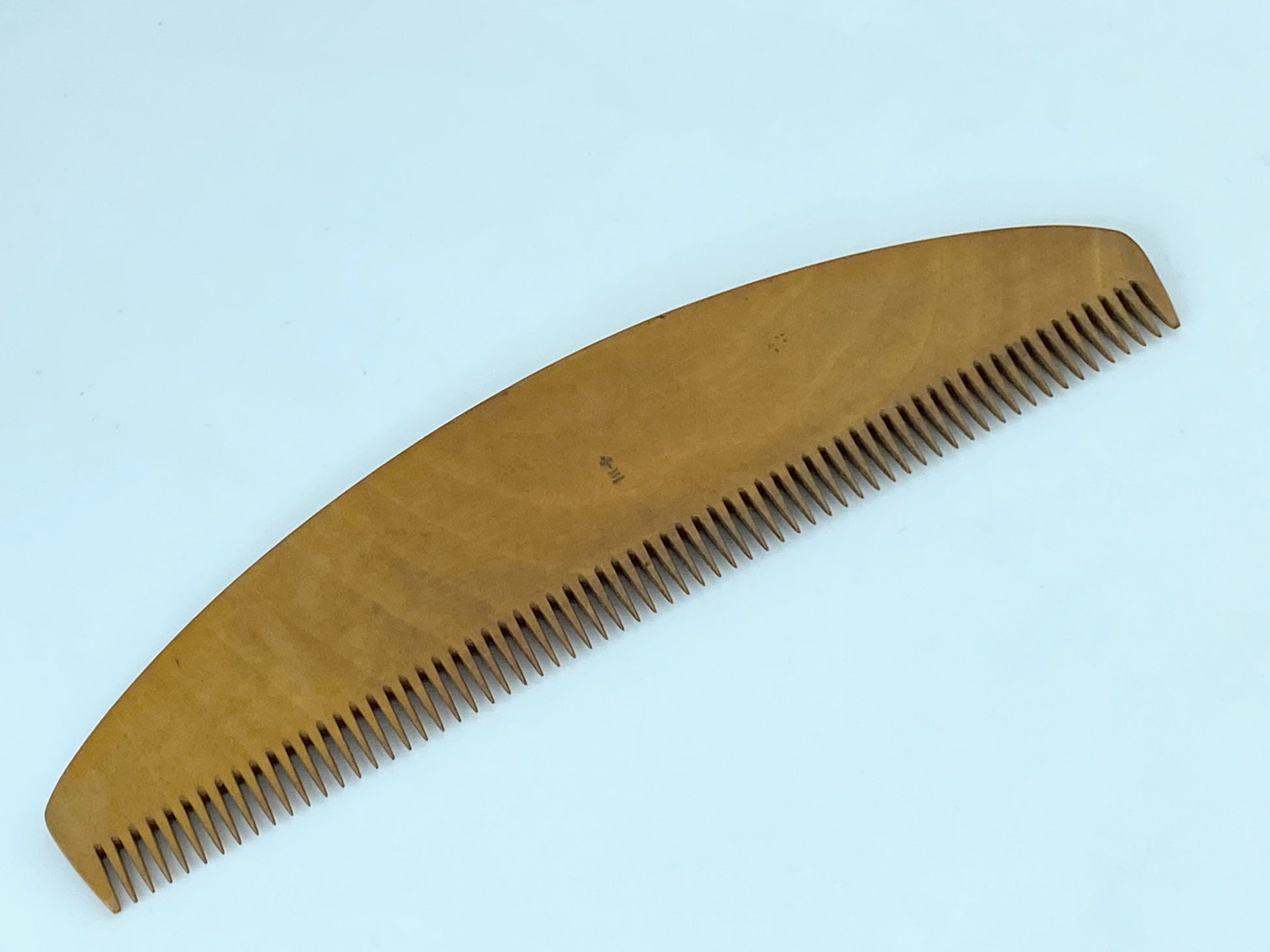 Antique Japan handmade Fine Tooth Tokigushi Boxwood Comb with hairstick GS519