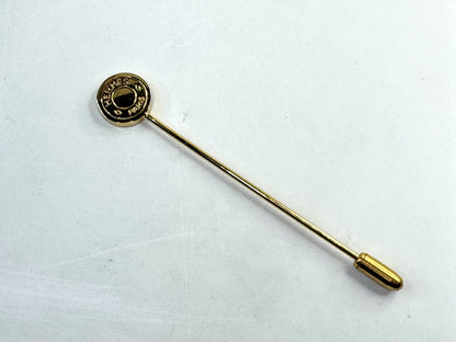 Vintage Hermès Gold Clou de Selle Stick Pin GS809