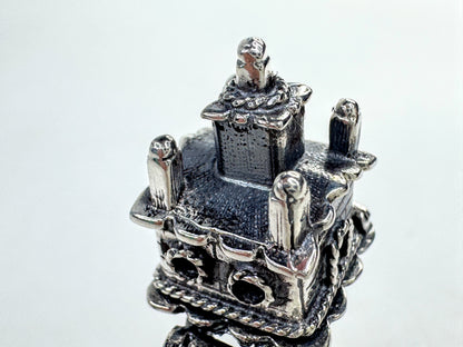 Vintage Sterling Silver Jewish Traditional Wedding Marriage Ring Judaica JR1628
