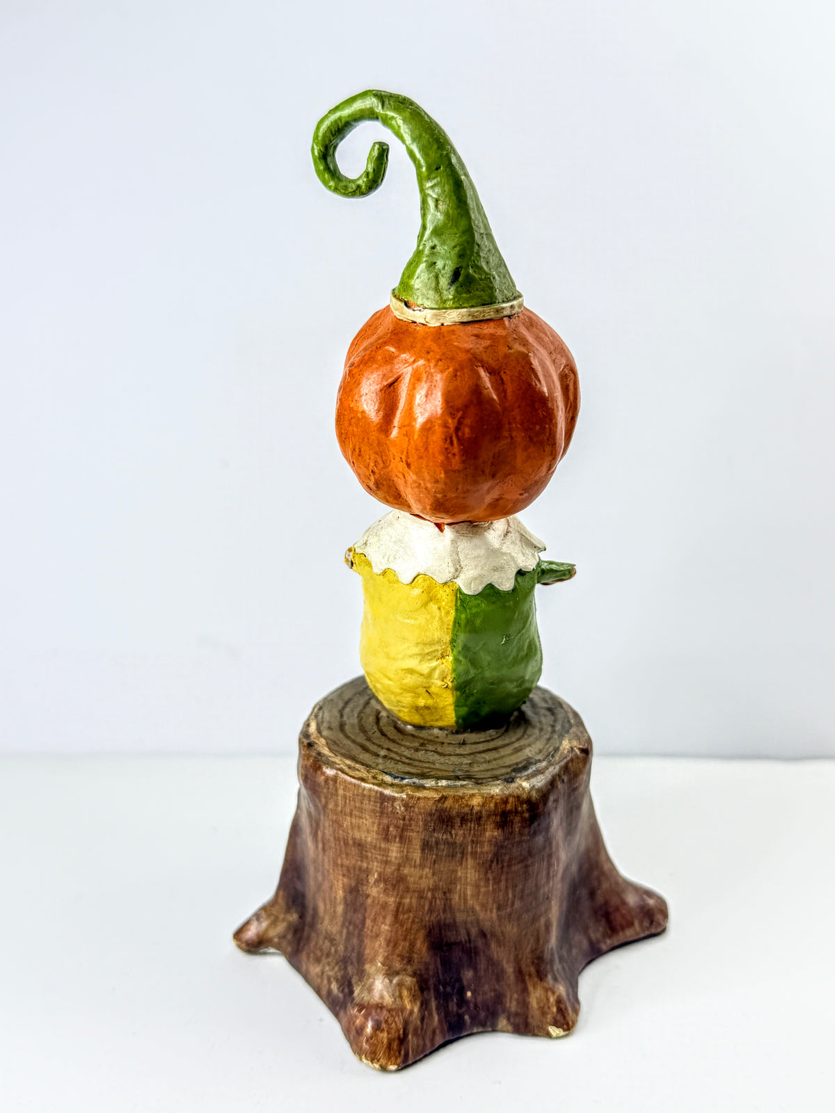 Lori Mitchell Curly Jack Retired Pumpkin Halloween Figurine A1288