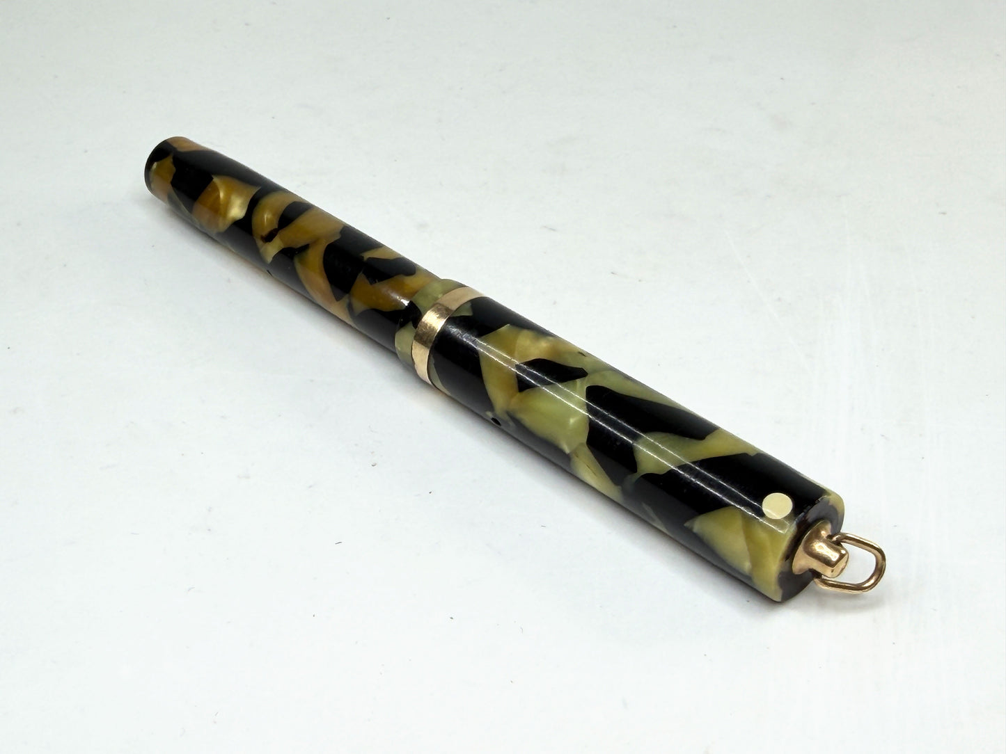 Vintage Sheaffer Lifetime 14K Fountain Pen Lever Fill Celluloid SS289