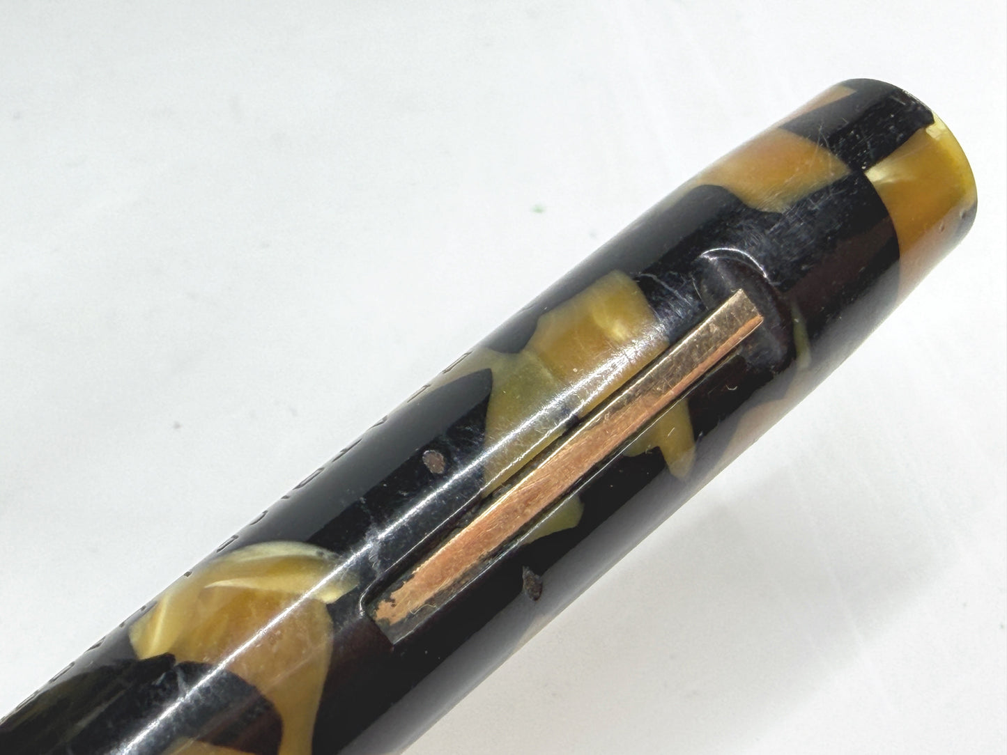 Vintage Sheaffer Lifetime 14K Fountain Pen Lever Fill Celluloid SS289