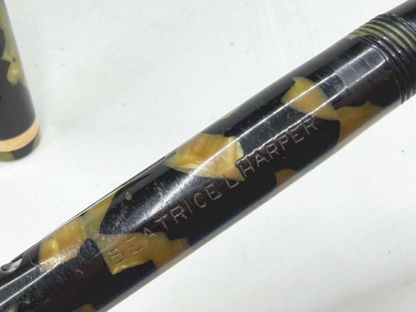 Vintage Sheaffer Lifetime 14K Fountain Pen Lever Fill Celluloid SS289