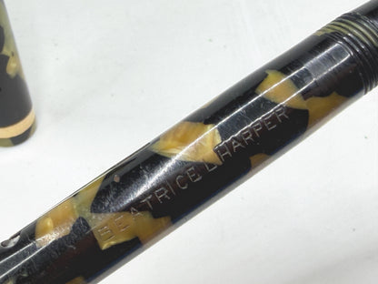 Vintage Sheaffer Lifetime 14K Fountain Pen Lever Fill Celluloid SS289