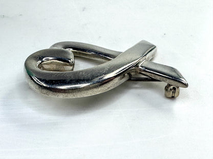 Vintage Tiffany & Co Paloma Picasso Loving Heart Brooch JR1634