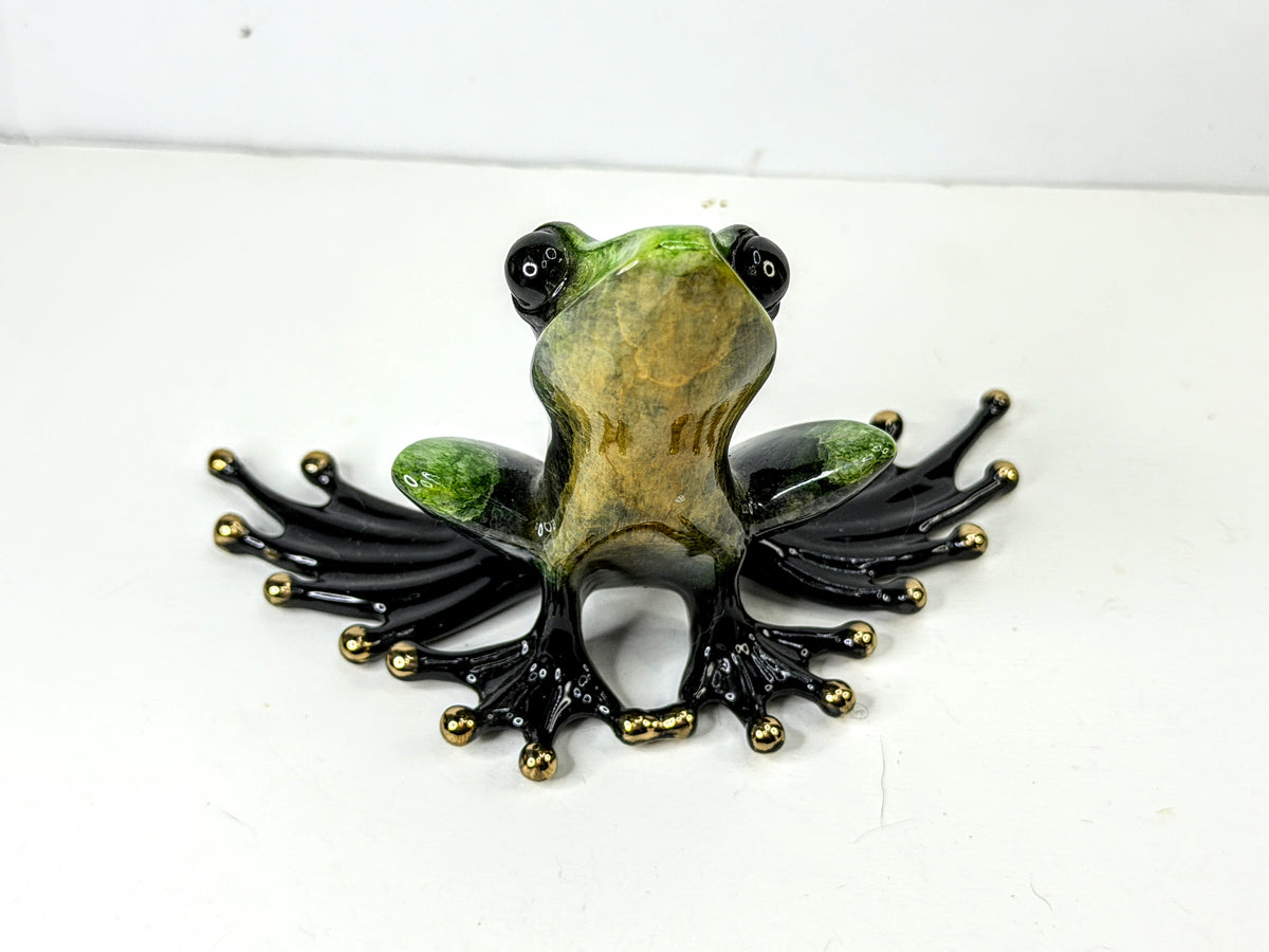 Tim Cotterill Frogman Stargazer Signed LE Bronze Frog 750/2000 2007 A1301