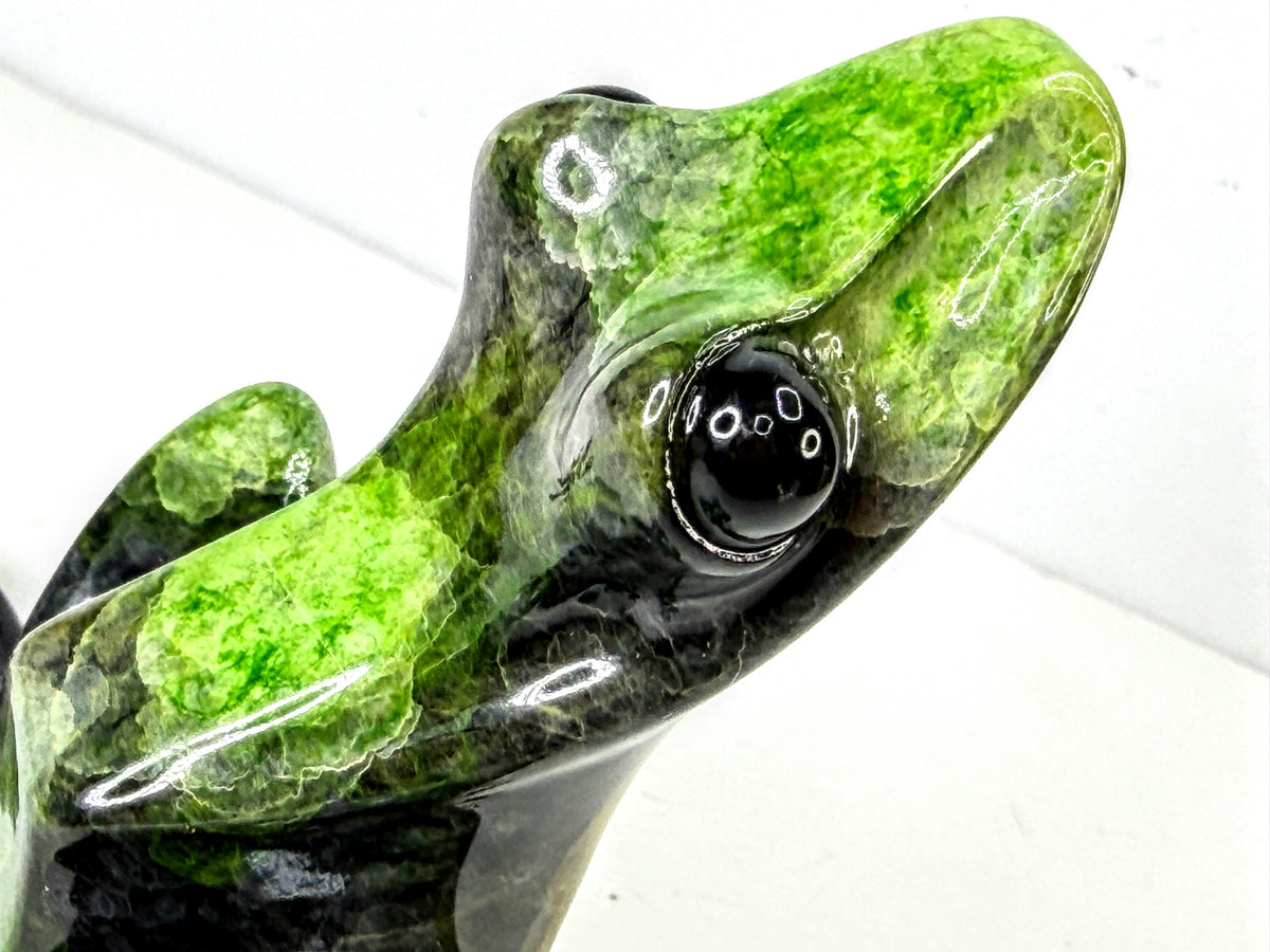 Tim Cotterill Frogman Stargazer Signed LE Bronze Frog 750/2000 2007 A1301
