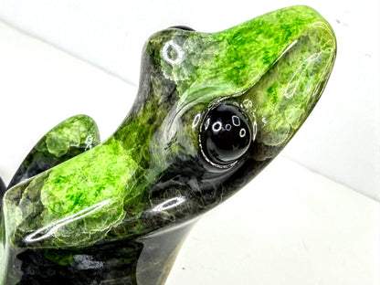 Tim Cotterill Frogman Stargazer Signed LE Bronze Frog 750/2000 2007 A1301