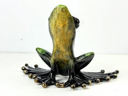 Tim Cotterill Frogman Stargazer Signed LE Bronze Frog 750/2000 2007 A1301