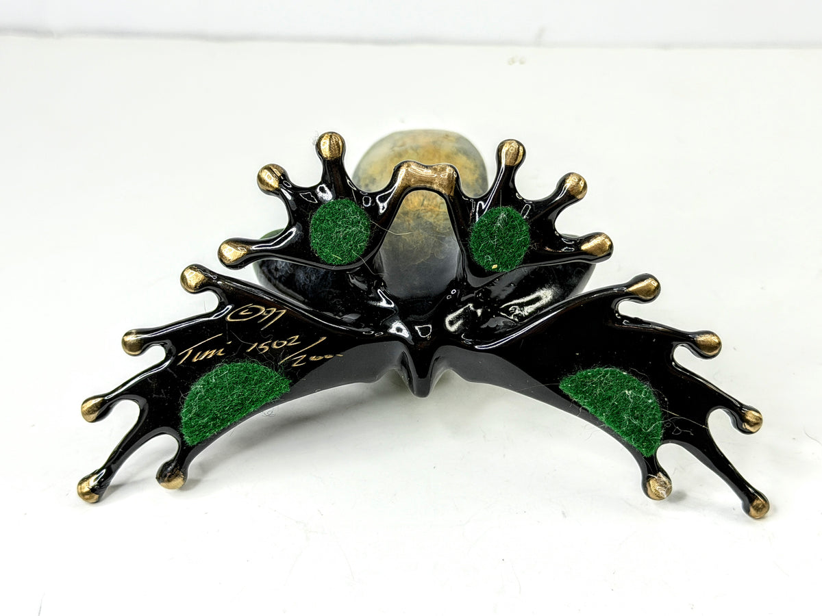 Tim Cotterill Frogman Stargazer Signed LE Bronze Frog 750/2000 2007 A1301
