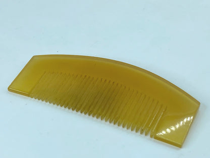 Japanese Amber Celluloid Kushi Kanzashi Hair Ornament GS506
