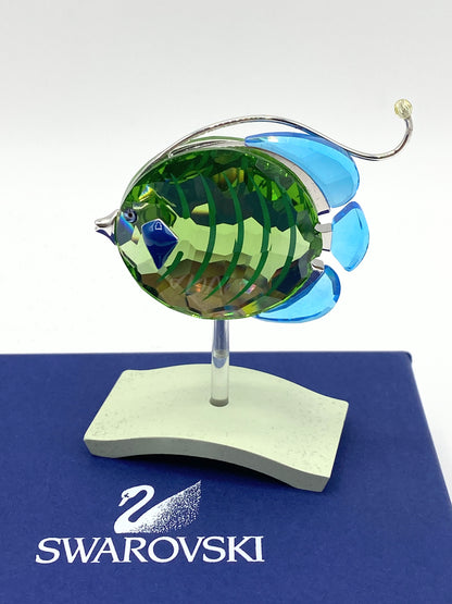 Swarovski Crystal Paradise Chira Exotic Fish 626204 Retired COA MIB S29