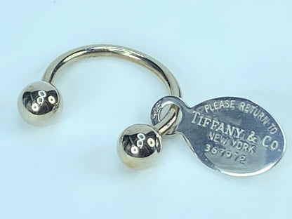 Tiffany & Co. Sterling Silver "Return To Tiffany" Key Ring