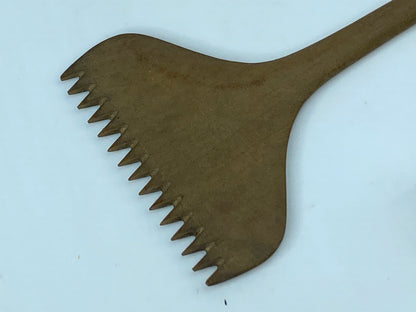 1920s Japanese KANZSHI Hair Comb and Kushi GS511