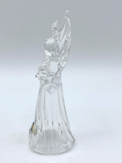 Mikasa Vintage Crystal Heavenly Music Angel Ornament MIB XN43