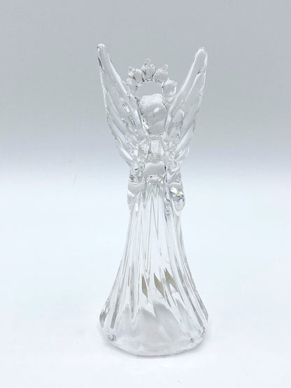 Mikasa Vintage Crystal Heavenly Music Angel Ornament MIB XN43