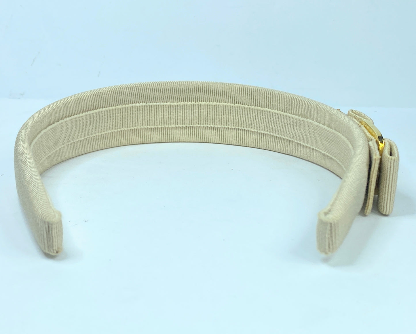 Ferragamo Vara Bow Creme Headband A113