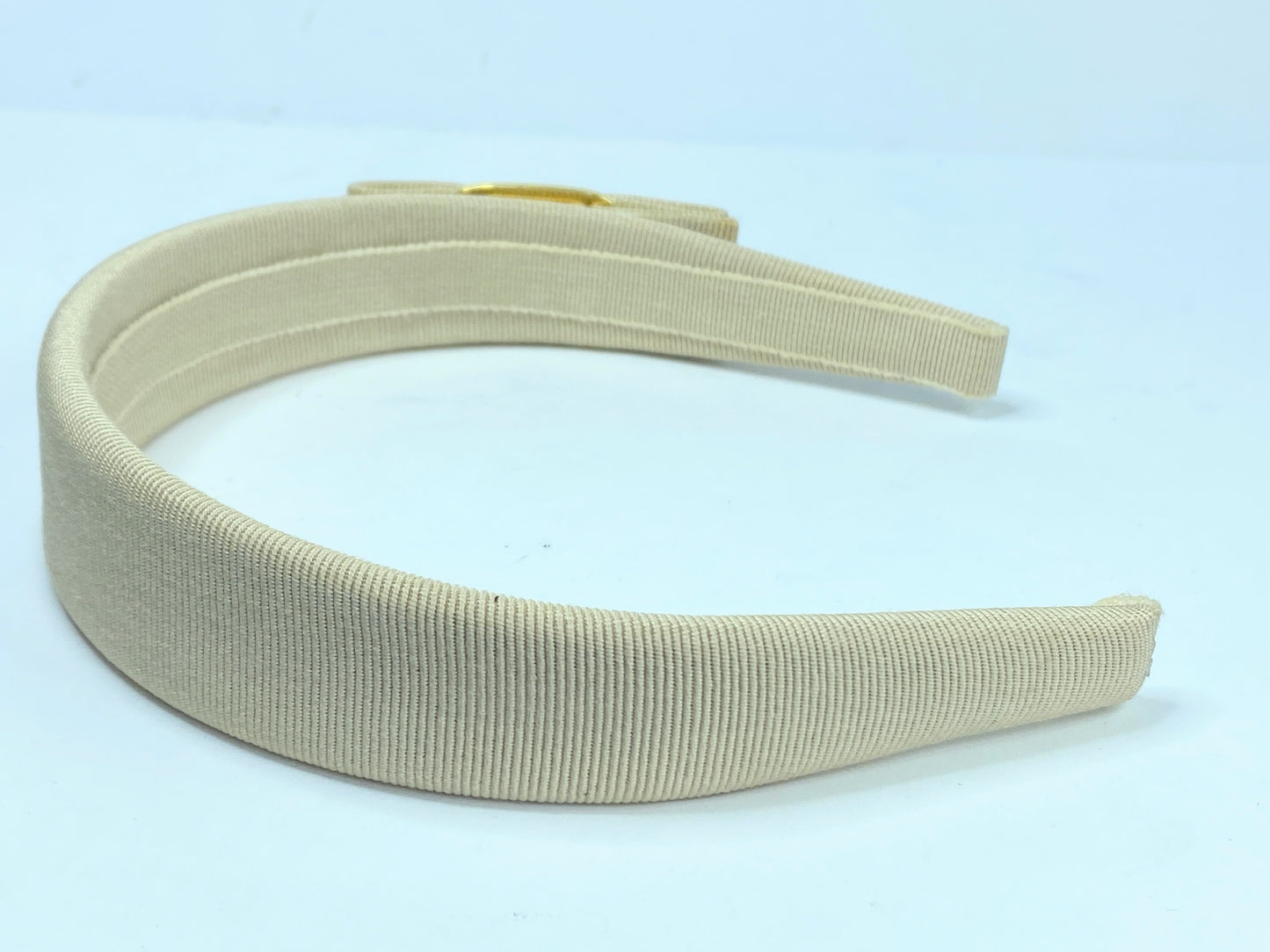 Ferragamo Vara Bow Creme Headband A113