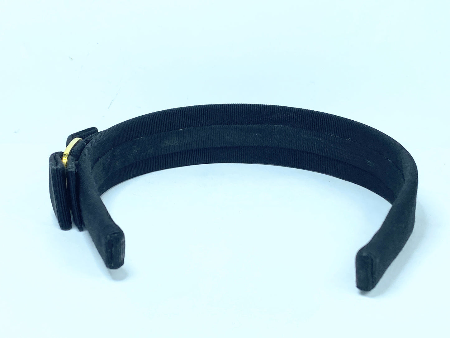 Salvatore Ferragamo Vara Black Head Band Hair Accessory A114