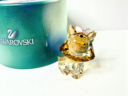 Swarovski Retired Lovlots Puppy Dixie Yorkshire Terrier 5063332 MIB S371