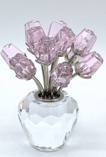 Roses - A Dozen Pink - Boxed In The Secret Garden by Swarovski S38