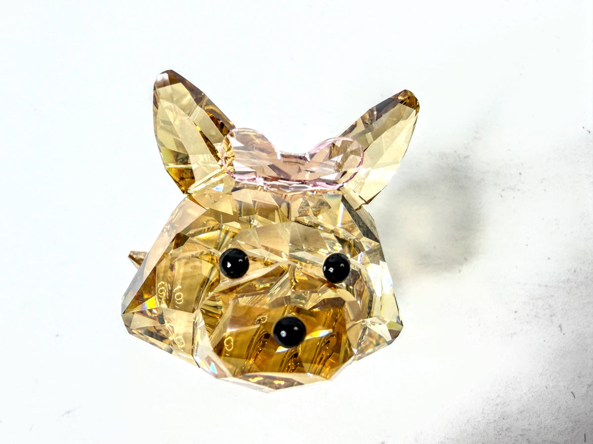 Swarovski Retired Lovlots Puppy Dixie Yorkshire Terrier 5063332 MIB S371