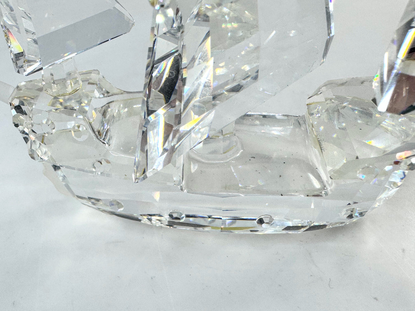 Retired Swarovski Crystal Santa Maria Sailing Ship Display Mint COA S286