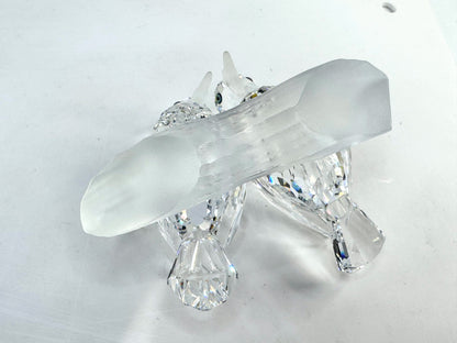 Swarovski Crystal "Turtledoves Amour" Figurine 1989 Retired Mint COA S287