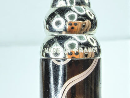 Jean Pierre Lepine Zig Zag Bonolo Black Silver Tone Designer Ballpoint Pen SS504