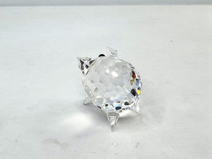 Swarovski Crystal Pig Figurine Clear Glass Mini Farm animal w/COA 1” S290