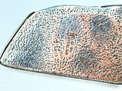 Carol Felley Vintage 1988 Sterling Turquoise Kachina Pendant Brooch JR2244