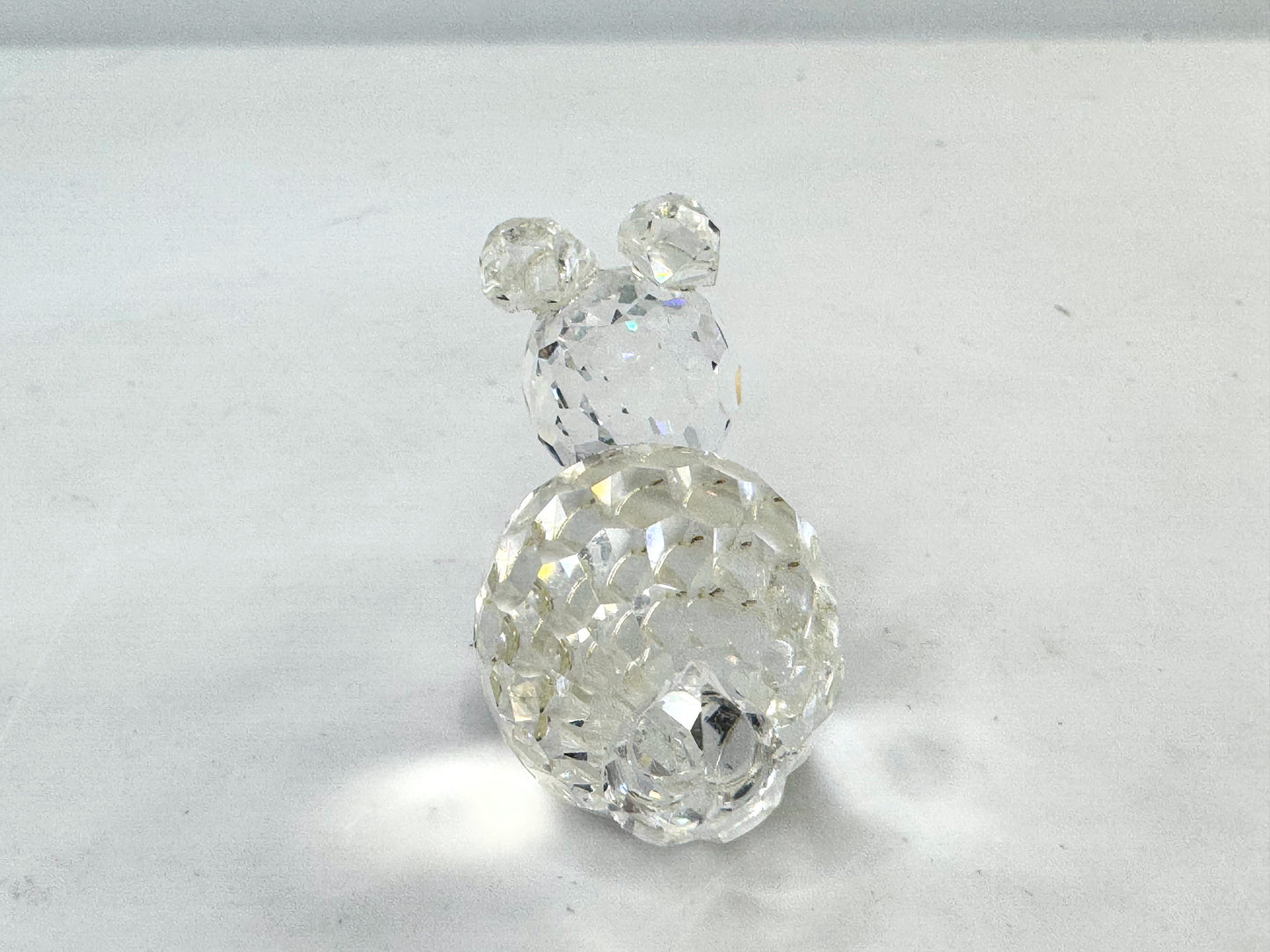 Swarovski Crystal Rabbit Figurine Clear Faceted Bunny Mint, with COA S291