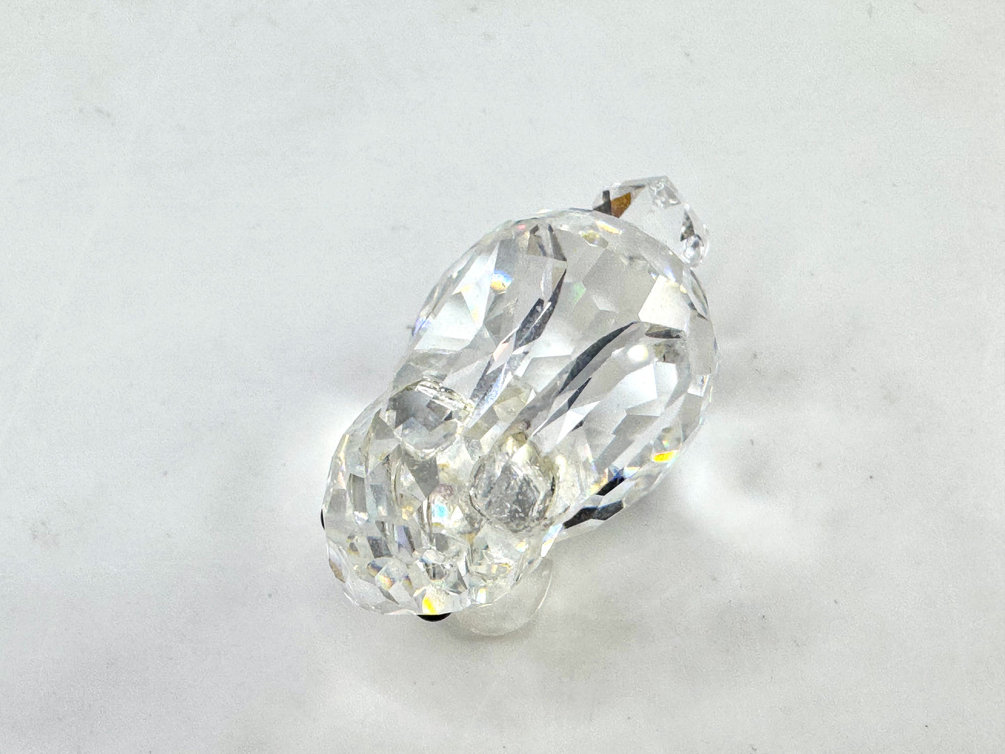 Swarovski Crystal Rabbit Figurine Clear Faceted Bunny Mint, with COA S291