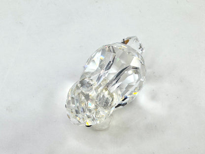 Swarovski Crystal Rabbit Figurine Clear Faceted Bunny Mint, with COA S291