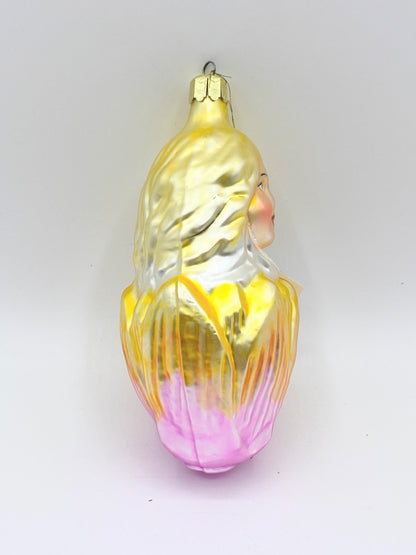 Radko Blonde Tulip Fairy ornament with tag 5.0" XN55