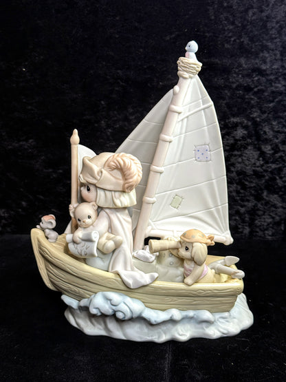 Precious Moments Limited Edition "This Land Is Our Land" Figurine Box Mint A949
